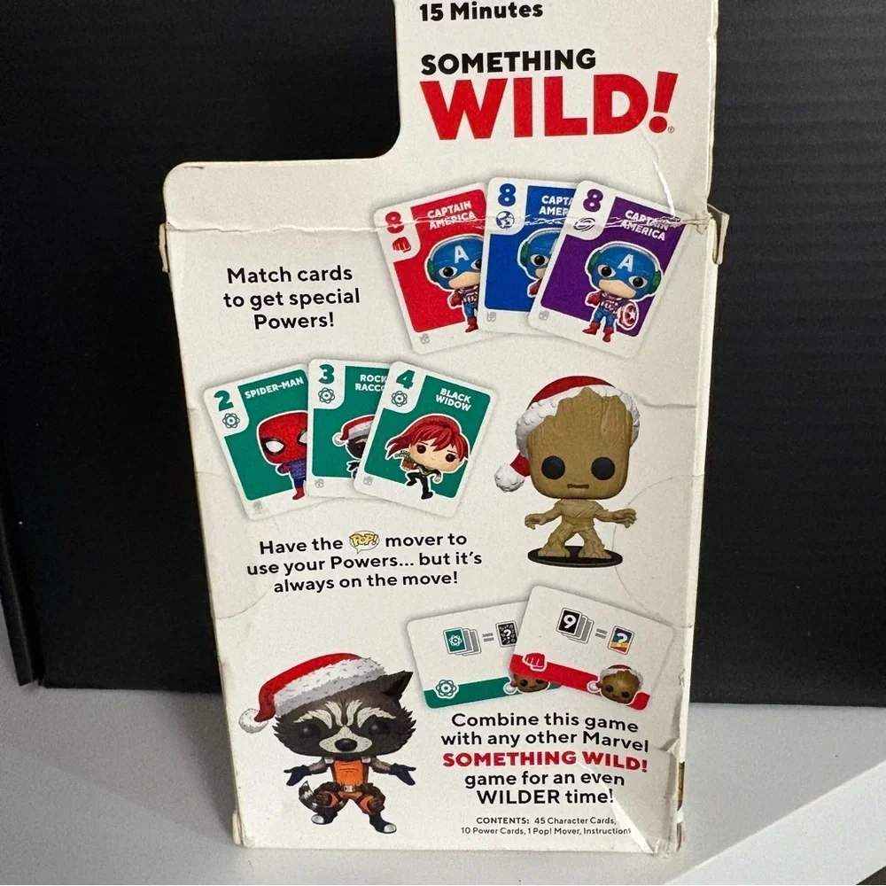Something Wild Card Game with Groot Figure - Picture 3 of 5